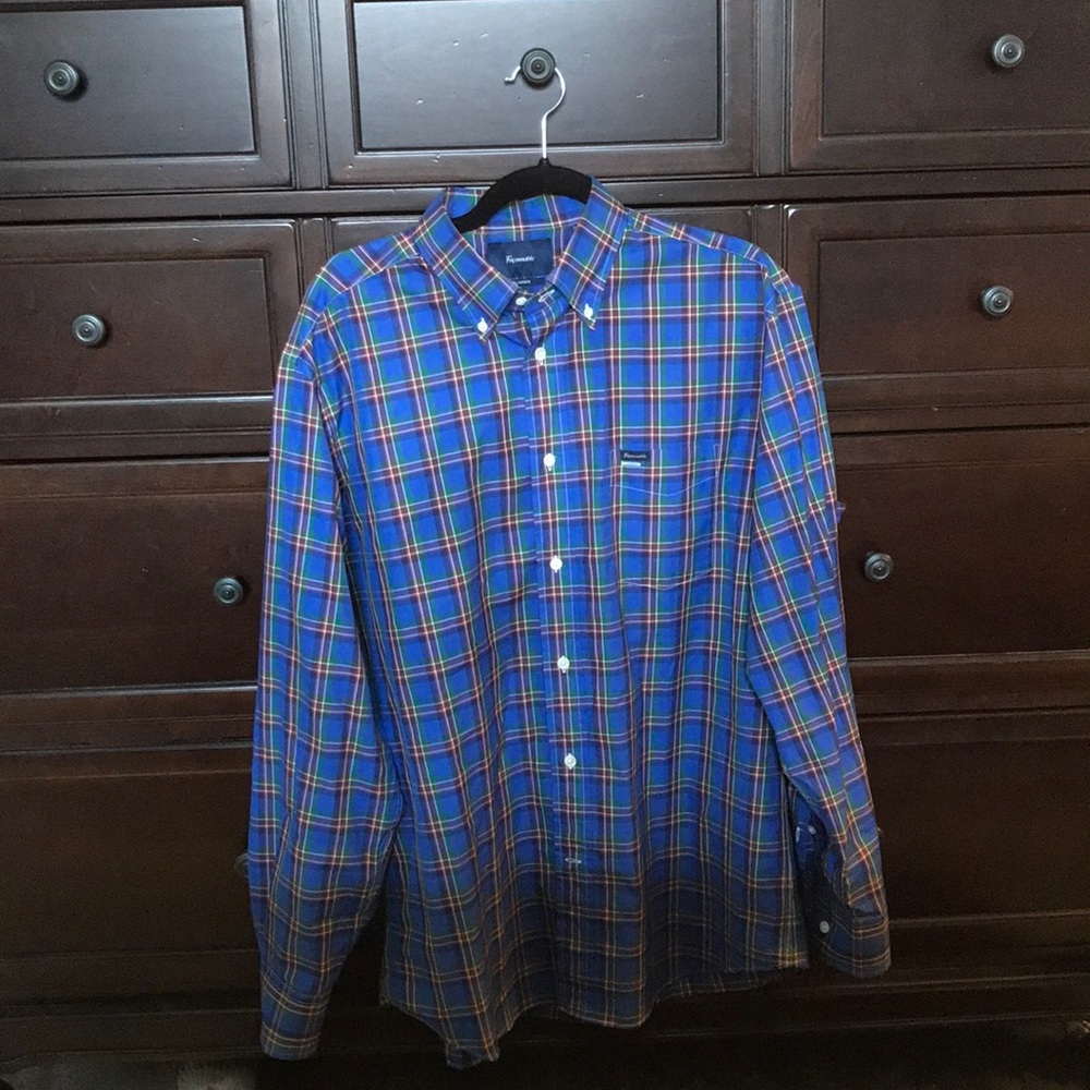 Faconnable Classique Men’s Dress Shirt -Large